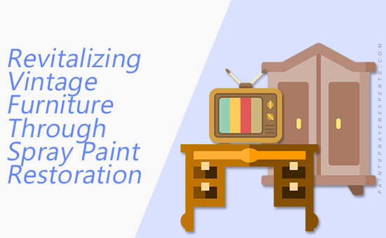Revitalizing Vintage Furniture Through Spray Paint Restoration